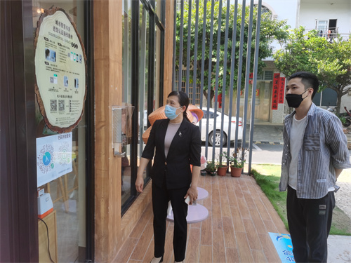 北海市图书馆开展城市智慧书房恢复开放疫情防控指导工作