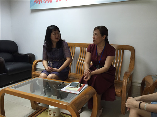 北海职业学院图书馆到北海市图书馆学习交流