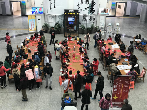 北海市图书馆举办迎新春系列活动